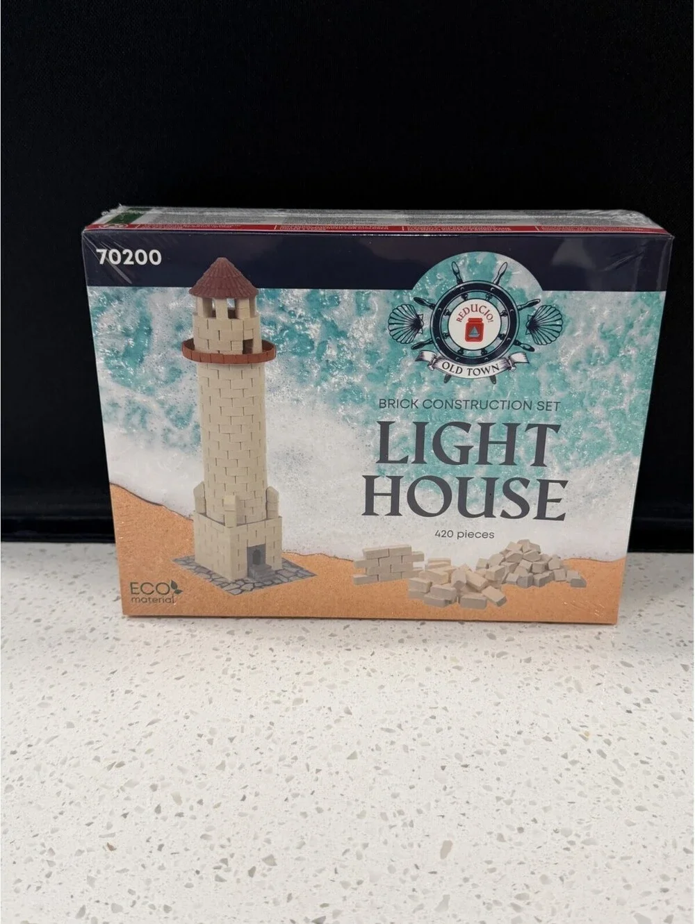 Wise Elk Lighthouse Mini Bricks Constructor Set